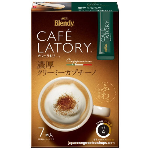 AGF Blendy Cafe Latory Rich Creamy Cappuccino Latte 7 Sticks