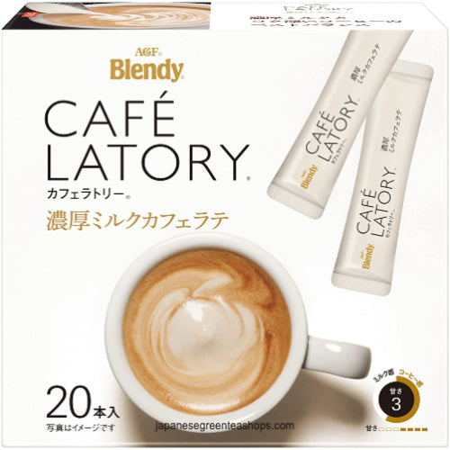 (AGF) Blendy Cafe Latory Milk Cafe Latte 20 Sticks 