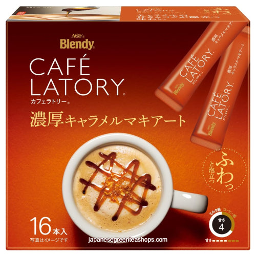 (AGF) Blendy Cafe Latory Rich Caramel Macchiato 16 Sticks