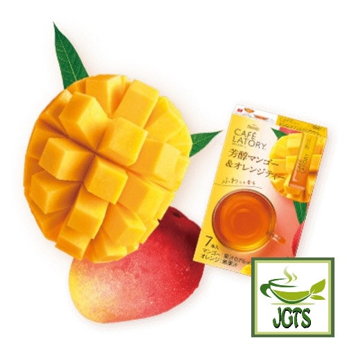 (AGF) Blendy Cafe Latory Rich Mango & Orange - Made with real mango