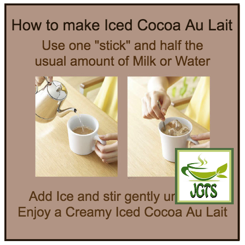 (AGF) Blendy Variety Assortment - How to make Iced Cocoa Au Lait