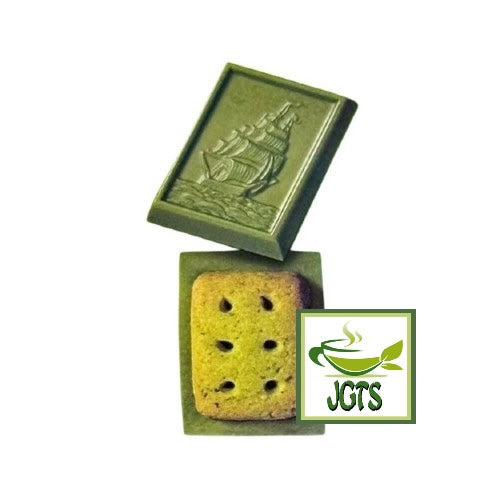 Bourbon Alfort Mini Chocolate Dark Matcha - Matcha cookie and matcha chocolate