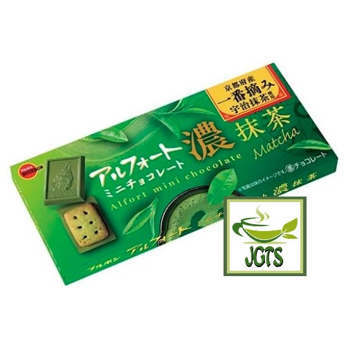 Bourbon Alfort Mini Chocolate Dark Matcha - Package view