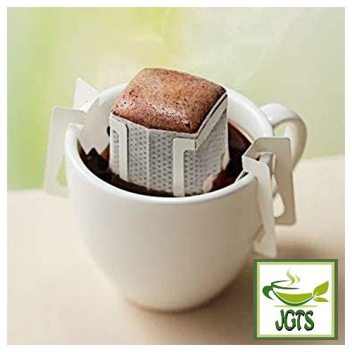 (Doutor) Direct Fire Roasted (Umai) Ground Coffee - Drip brewed in coffee cup