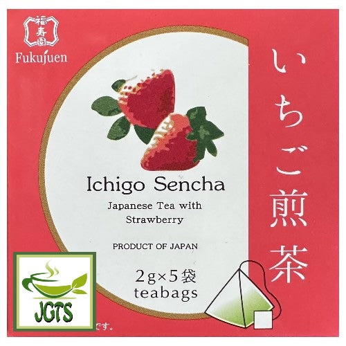 Fukujuen Ichigo (Strawberry) Sencha - Box of strawberry sencha