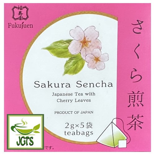 Fukujuen Sakura Sencha - cherry blossom sencha box