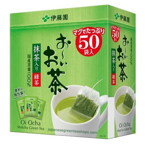 ITO EN Oi Ocha Matcha Green Tea Bags (50 Pack)