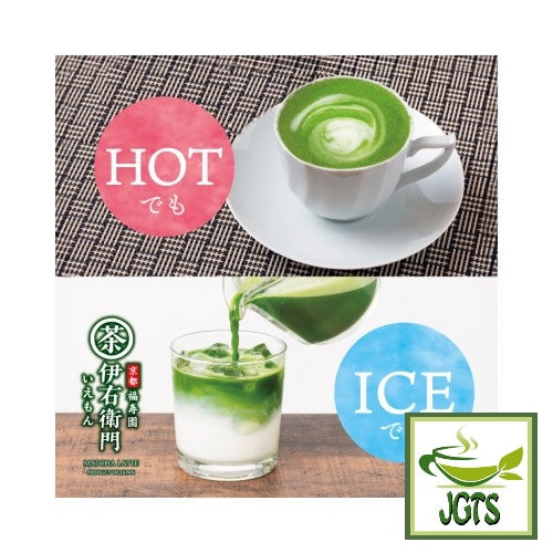 Iyemon Koicha Matcha Latte - Enjoy hot or cold