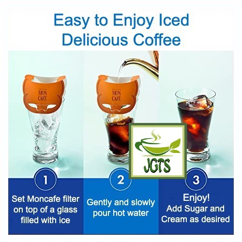 Kataoka Drip Coffee Mon Cafe Blue Mountain Blend - How to brew ice coffee