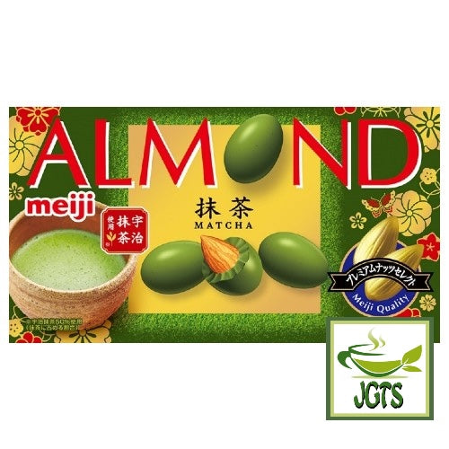 Meiji Almond Matcha - outer box