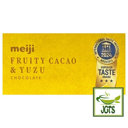 Meiji Fruity Cacao Yuzu Chocolate - premium chocolate 