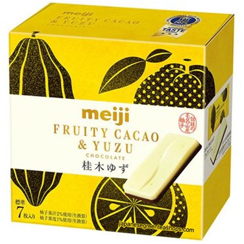 Meiji Fruity Cacao Yuzu Chocolate