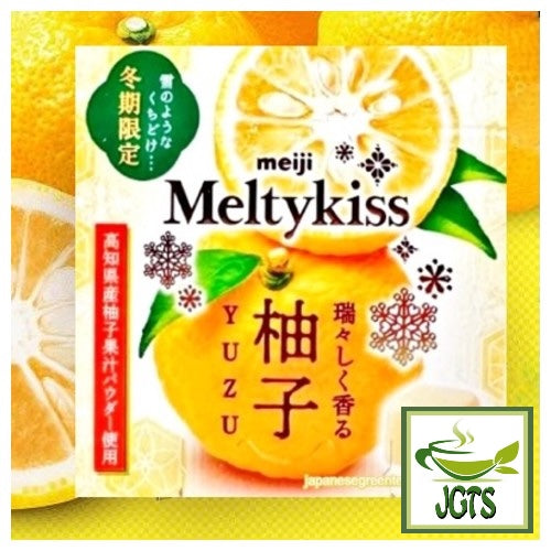 Meiji Melty Kiss Fresh and Fragrant Yuzu (Seasonal) - Outer package