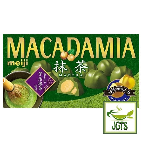 (Meiji) Macadamia Rich Matcha - Package 