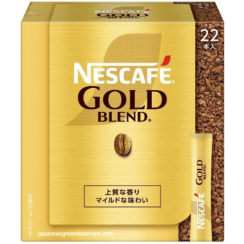 Tea Instant Nescafe Green Gold Sticks 22 Black Coffee Blend Japanese Shops –