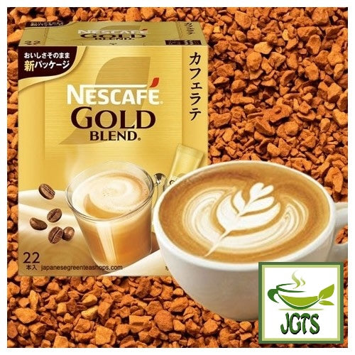 Nescafe Gold Blend Rich Deep Cafe Latte 22 Sticks