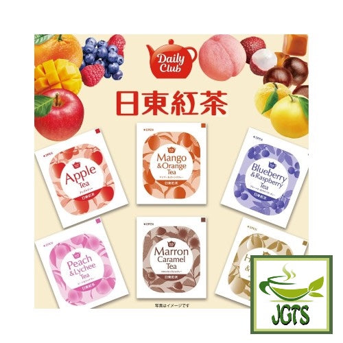 Nittoh Daily Club 6 Variety Pack - Six fruity flavors