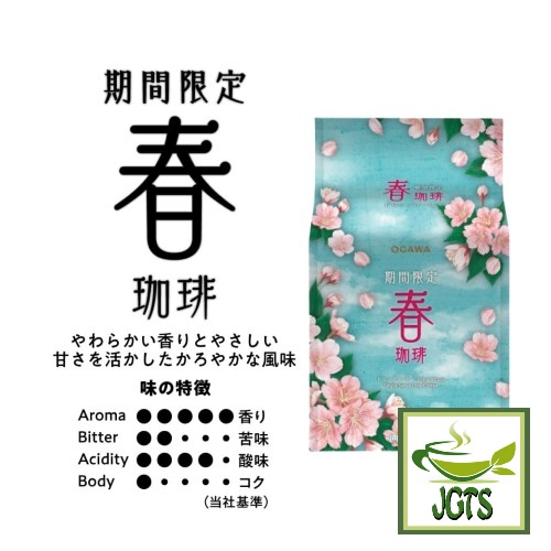 Ogawa Limited Edition Spring Drip Coffee - Flavor chart E