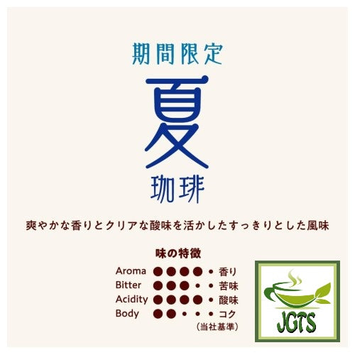 Ogawa Limited Edition Summer Drip Coffee - Flavor chart Eng