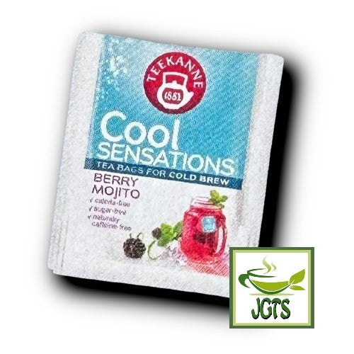 Pompadour Cool Sensation Berry Mojito Tea Bags - Individually packaged tea bags