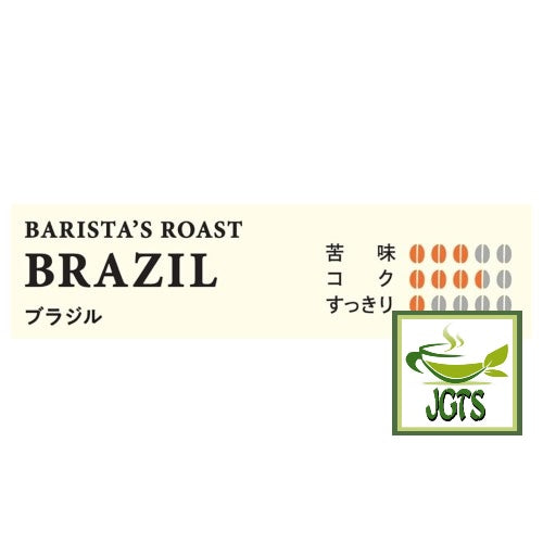 TULLY'S COFFEE BARISTA'S ROAST Brazil Drip Coffee - Flavor characteristics