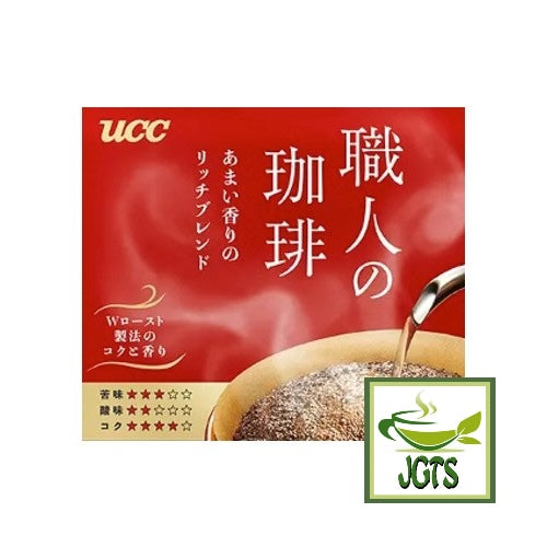 (UCC) Artisan's Coffee One-Drip Sweet Aroma Rich Blend - Coffee Flavor chart