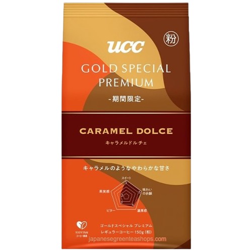 (UCC) GOLD SPECIAL PREMIUM Roasted Ground Coffee Caramel Dolce