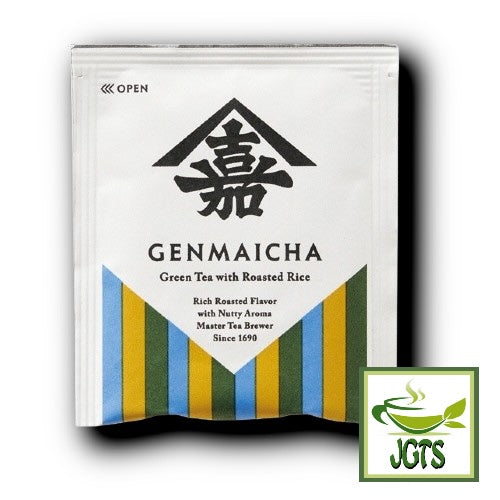 Yamamotoyama Genmaicha Tea Bags - Individually wrapped teabag