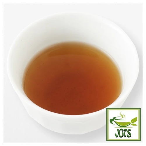 Yamamotoyama Houjicha Tea Bags - Fresh brewed in cup